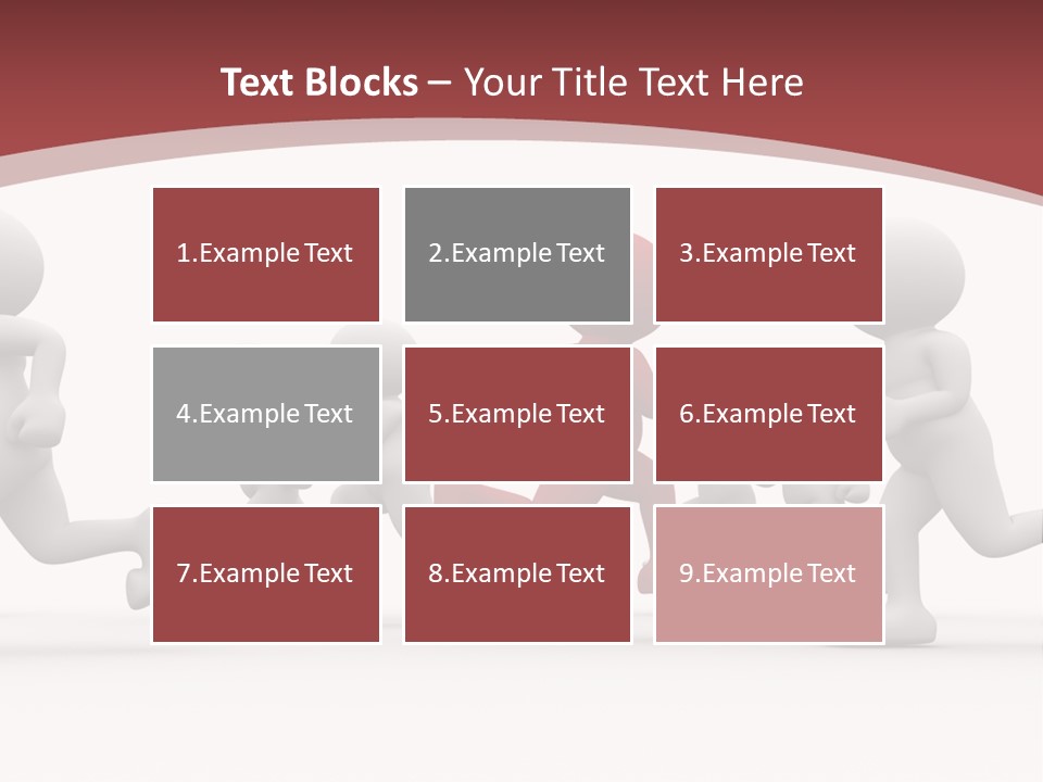 Human Front Humorous PowerPoint Template