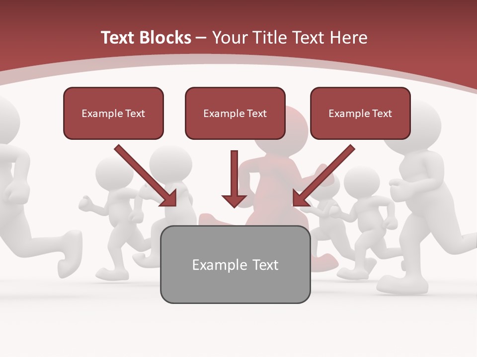 Human Front Humorous PowerPoint Template
