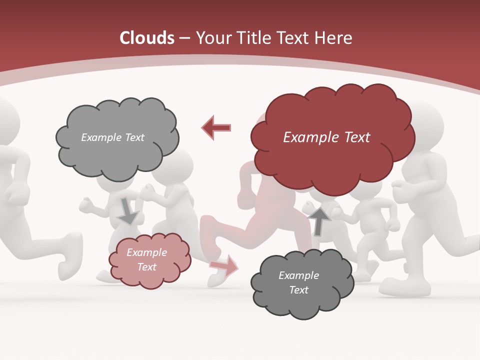 Human Front Humorous PowerPoint Template