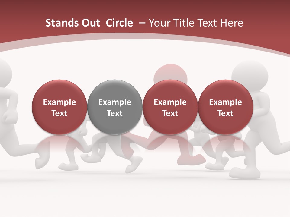 Human Front Humorous PowerPoint Template