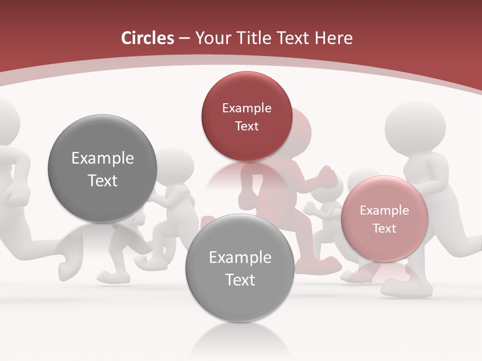 Human Front Humorous PowerPoint Template