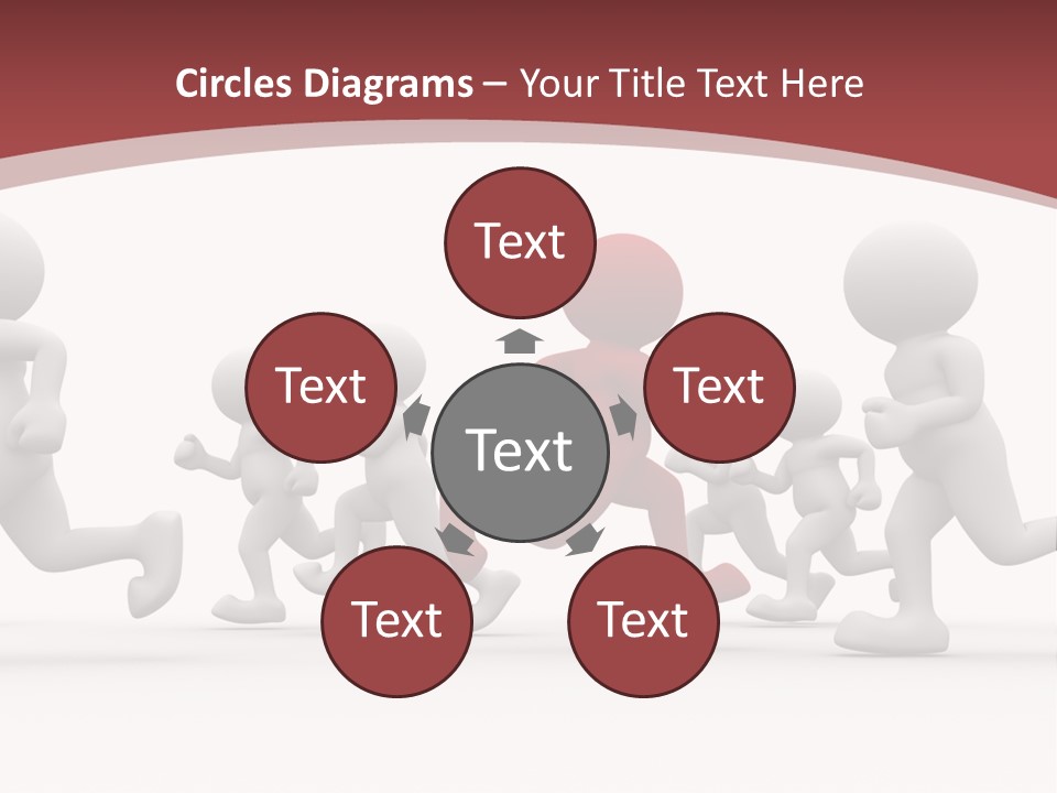 Human Front Humorous PowerPoint Template