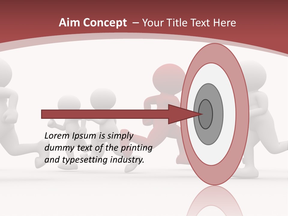 Human Front Humorous PowerPoint Template