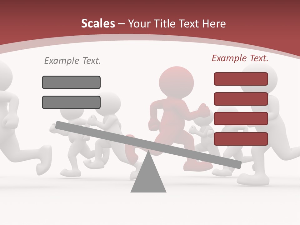 Human Front Humorous PowerPoint Template