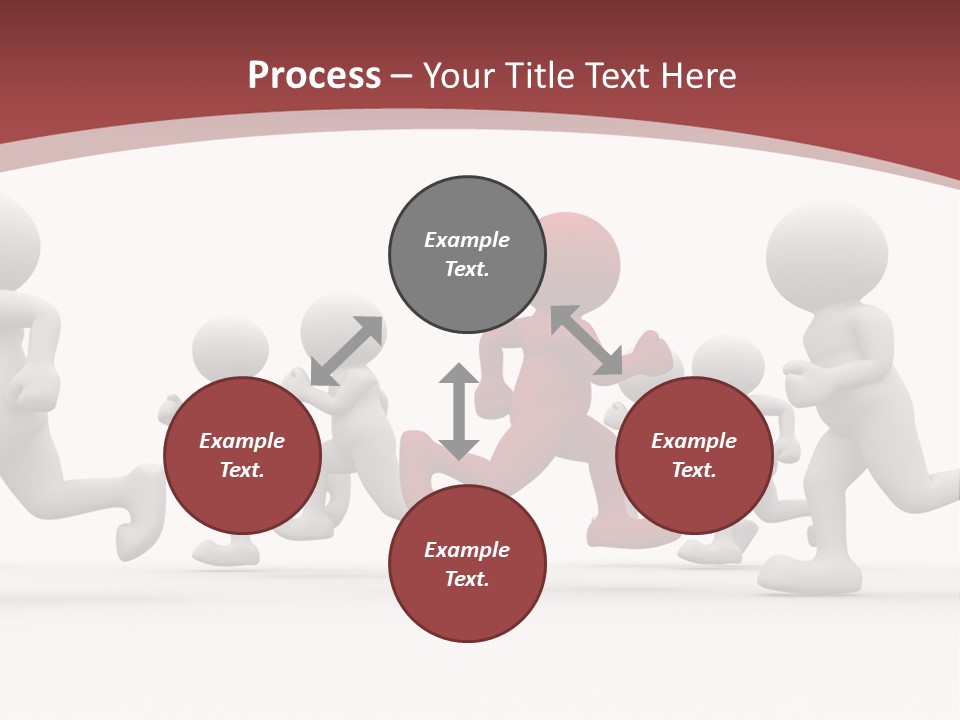 Human Front Humorous PowerPoint Template