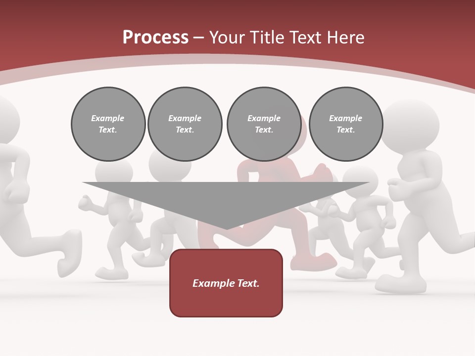 Human Front Humorous PowerPoint Template