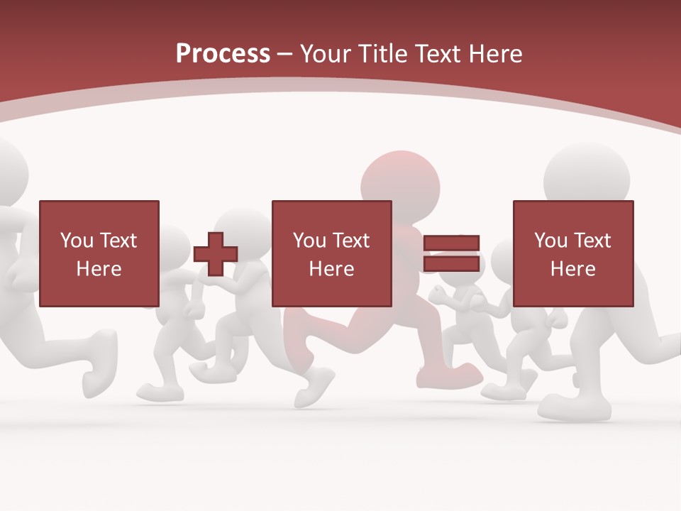 Human Front Humorous PowerPoint Template