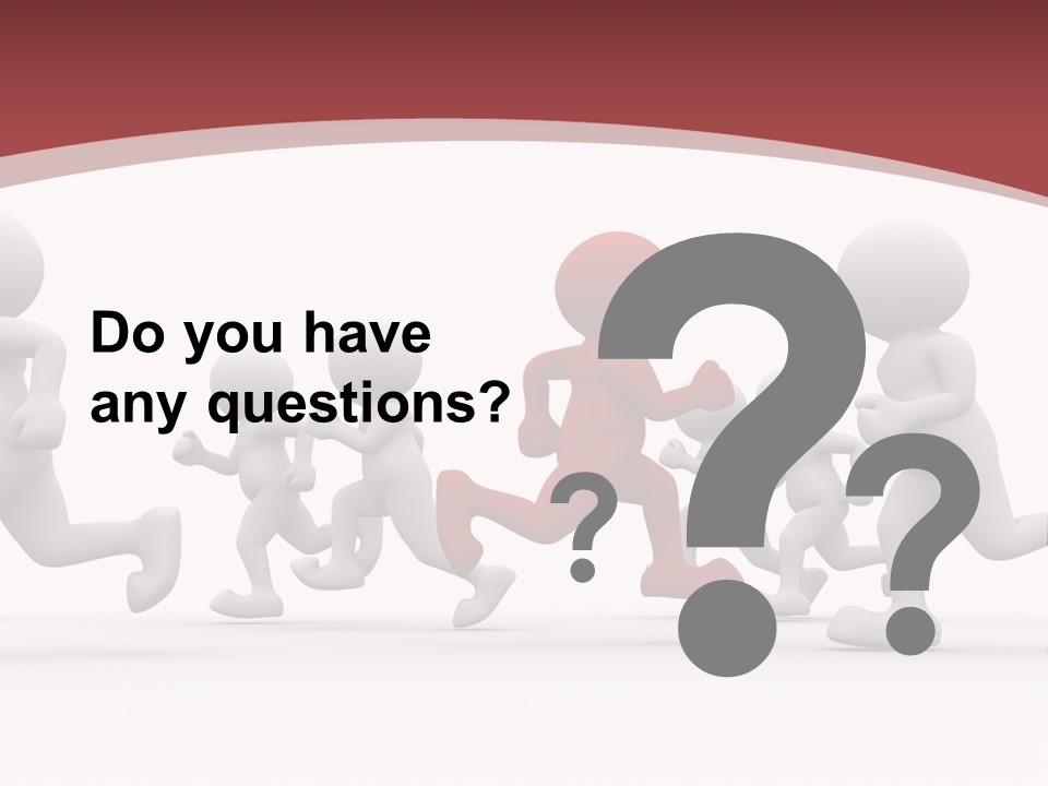 Human Front Humorous PowerPoint Template