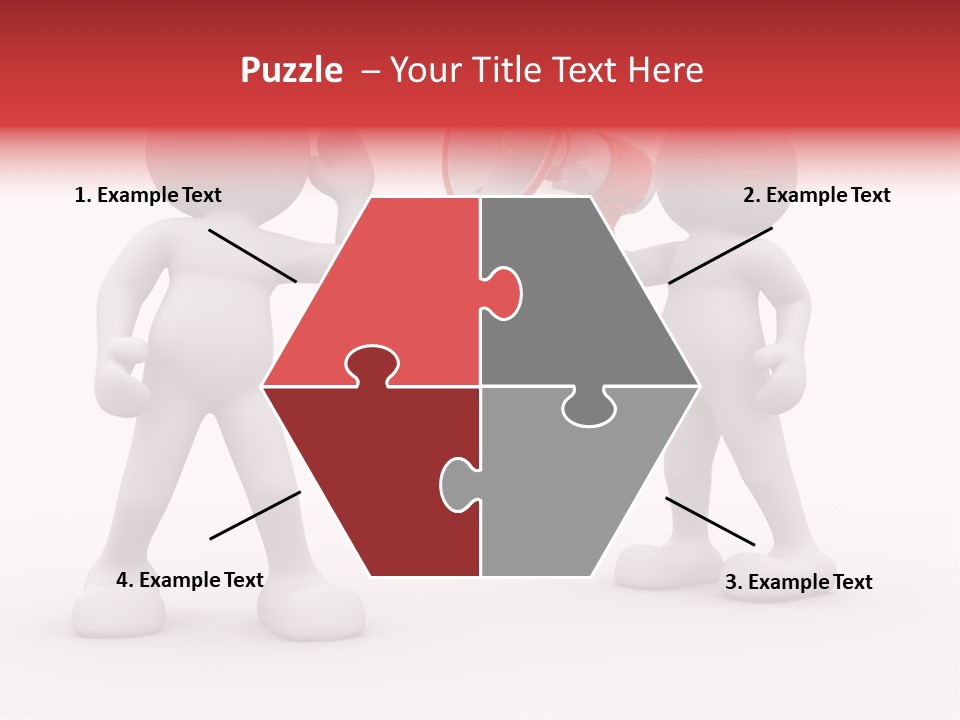 Puppet Represent Say PowerPoint Template