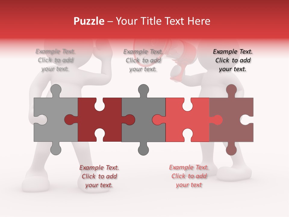 Puppet Represent Say PowerPoint Template