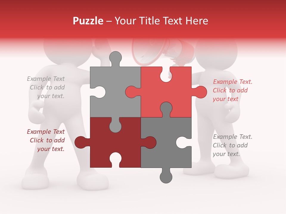 Puppet Represent Say PowerPoint Template