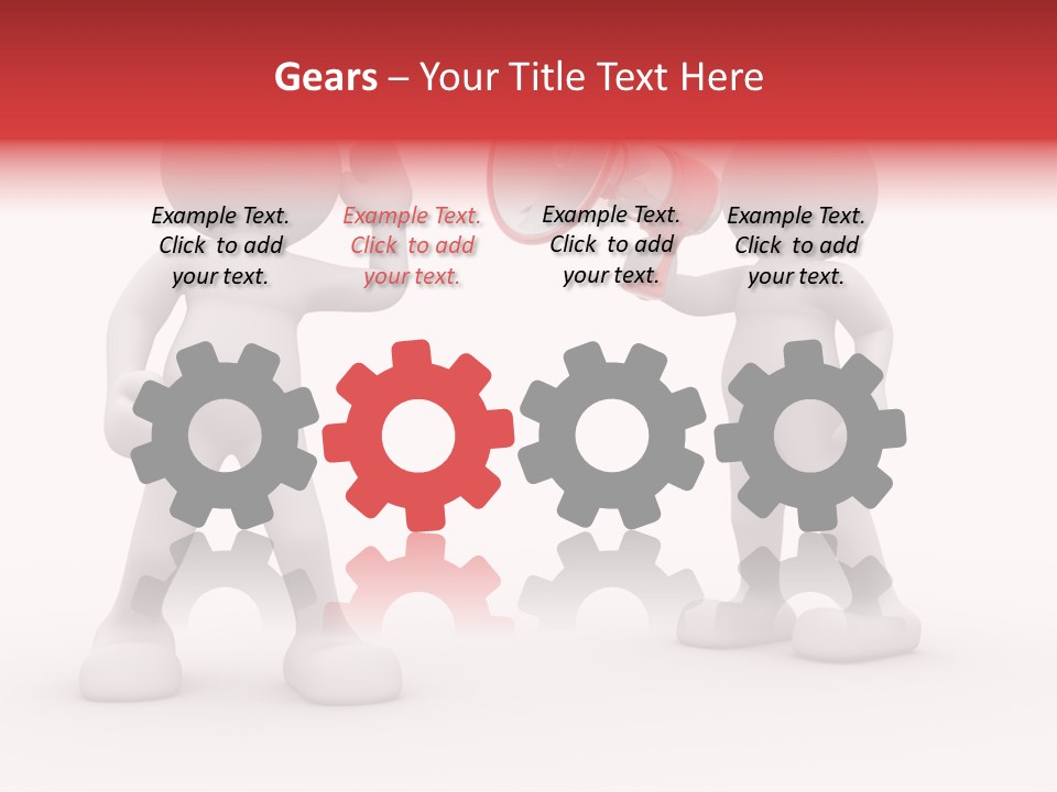 Puppet Represent Say PowerPoint Template