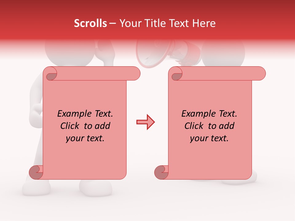 Puppet Represent Say PowerPoint Template