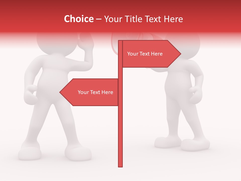 Puppet Represent Say PowerPoint Template