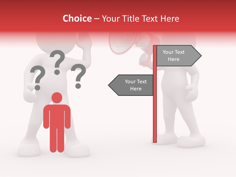 Puppet Represent Say PowerPoint Template