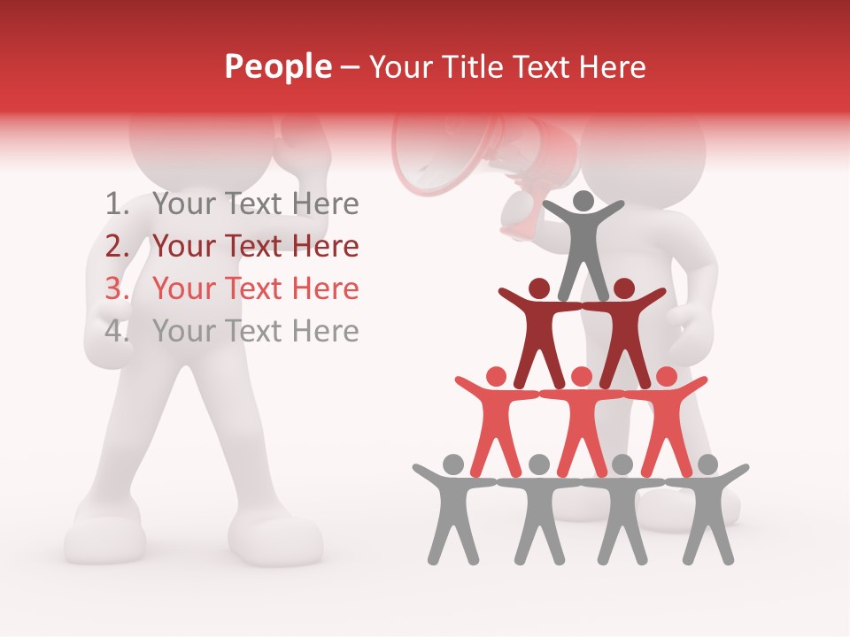 Puppet Represent Say PowerPoint Template