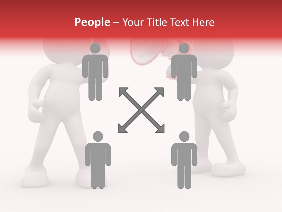 Puppet Represent Say PowerPoint Template