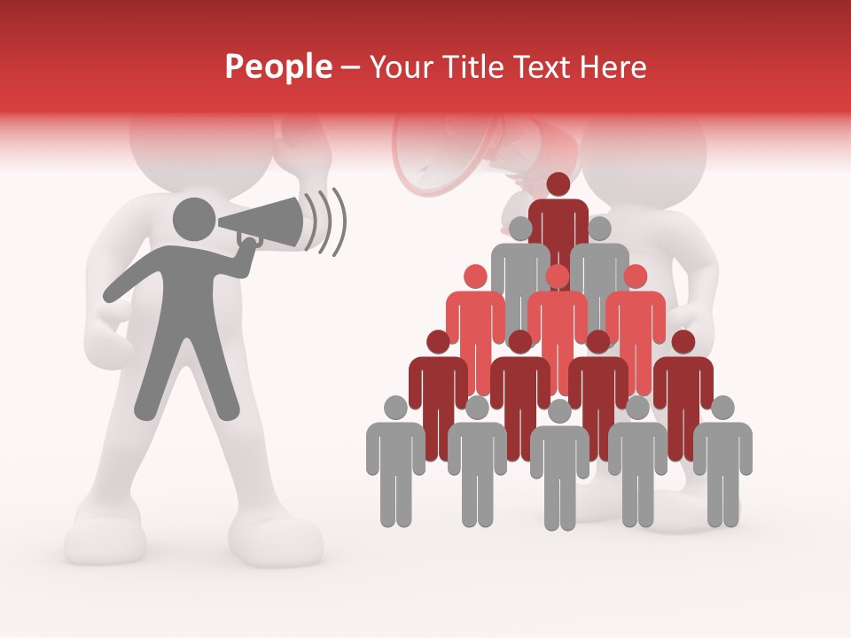 Puppet Represent Say PowerPoint Template