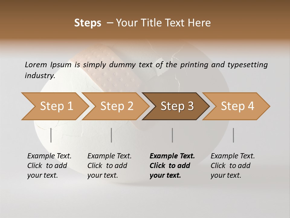 Hospital Recovery Security PowerPoint Template