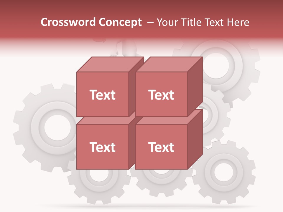 Businessman Adjustable White PowerPoint Template