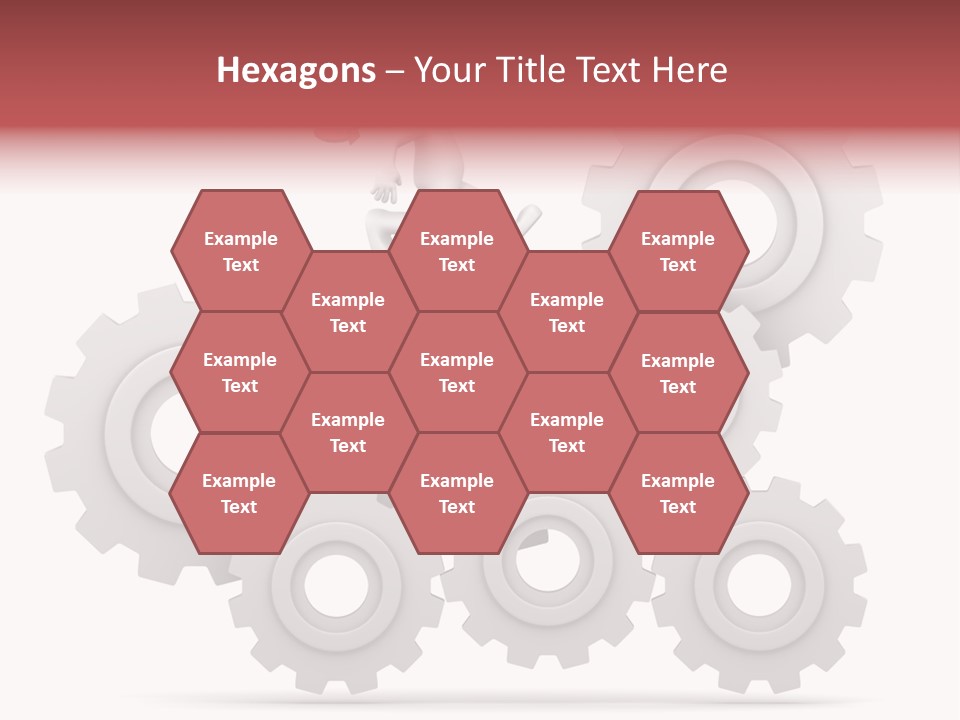 Businessman Adjustable White PowerPoint Template