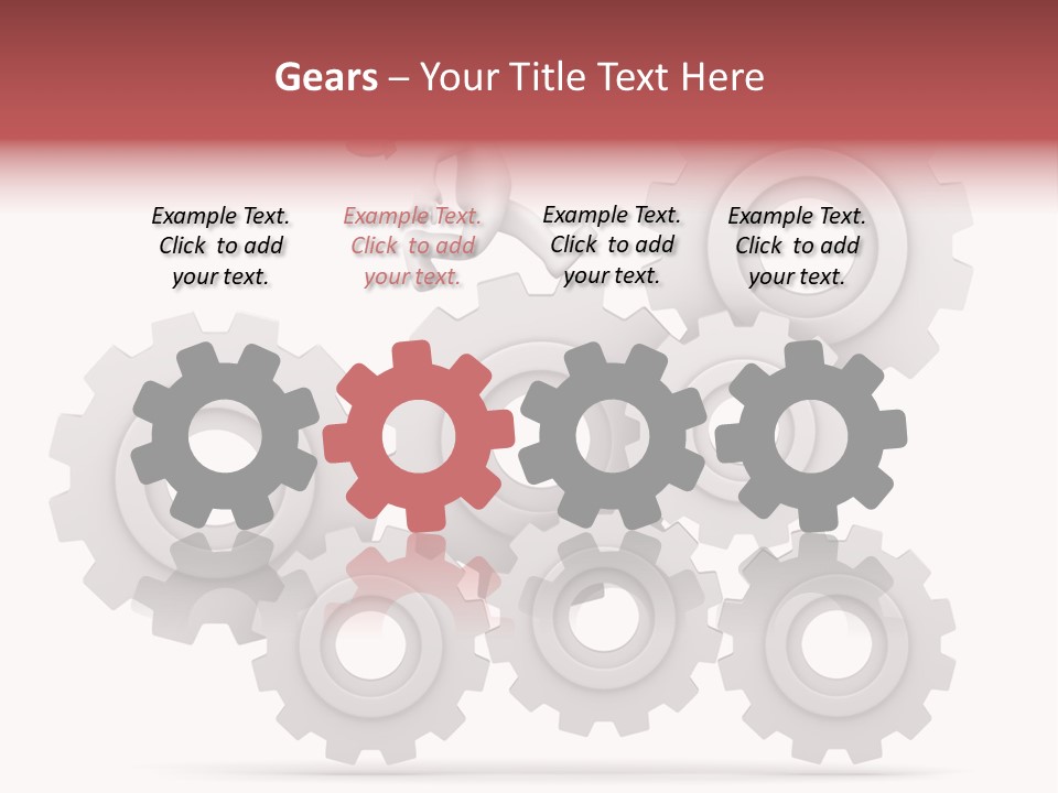 Businessman Adjustable White PowerPoint Template