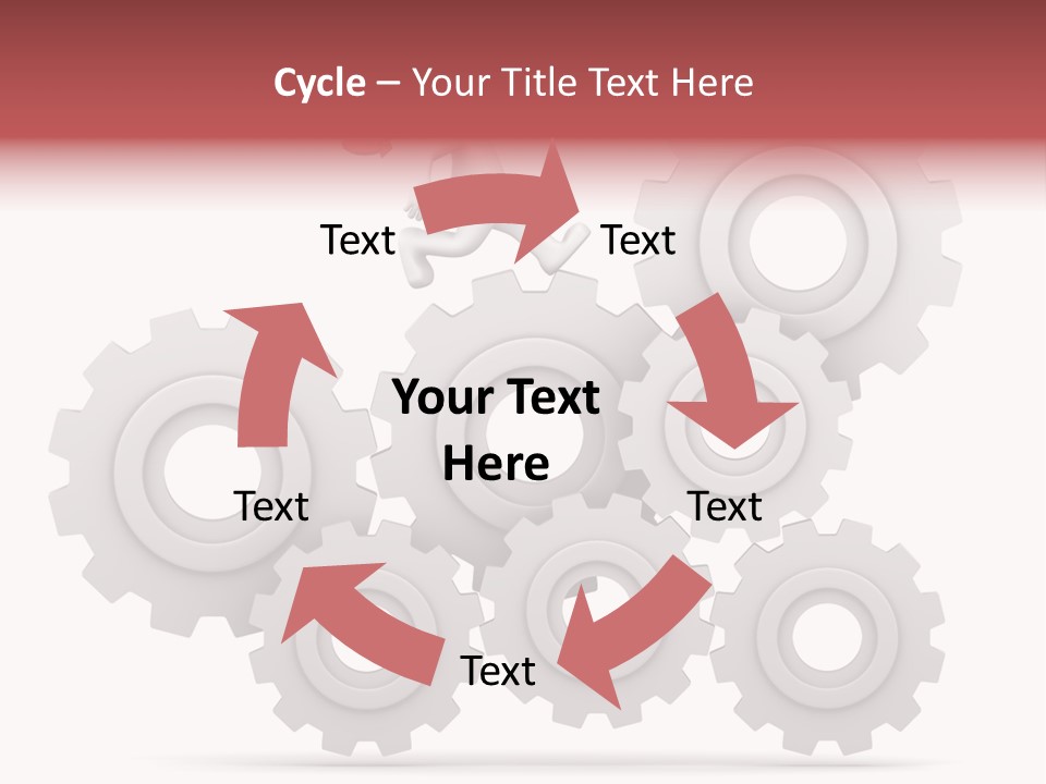Businessman Adjustable White PowerPoint Template