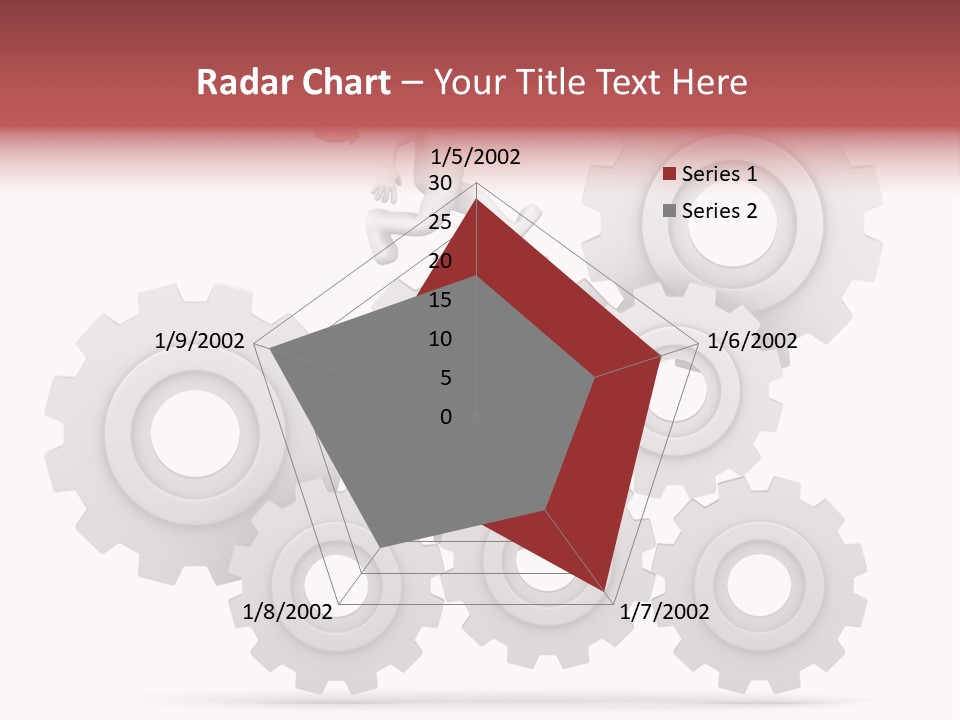 Businessman Adjustable White PowerPoint Template