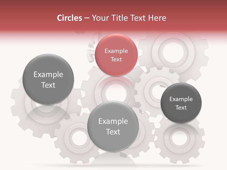 Businessman Adjustable White PowerPoint Template