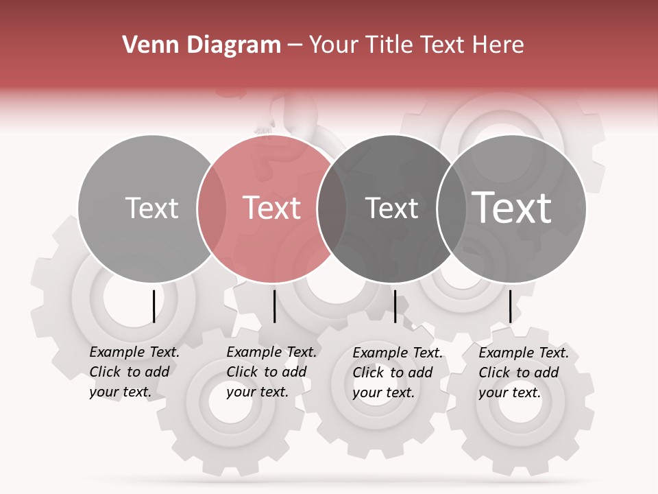 Businessman Adjustable White PowerPoint Template