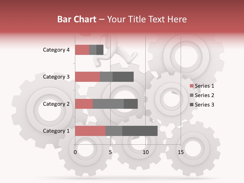 Businessman Adjustable White PowerPoint Template