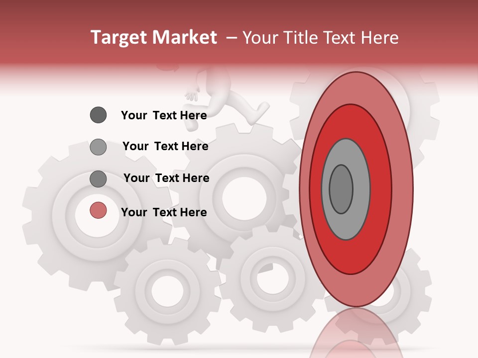 Businessman Adjustable White PowerPoint Template