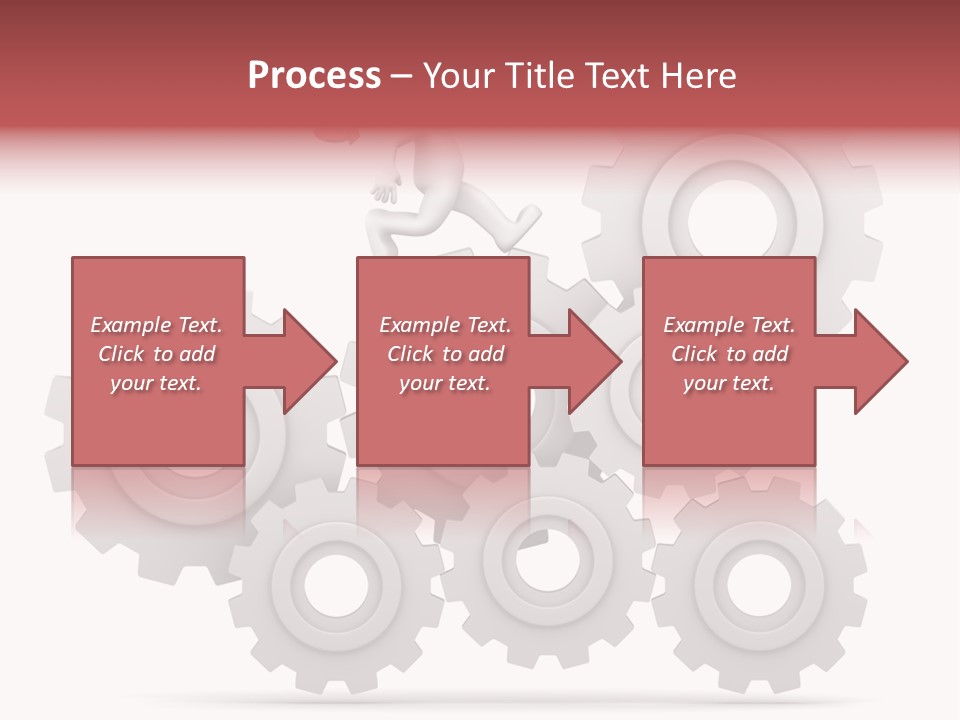 Businessman Adjustable White PowerPoint Template