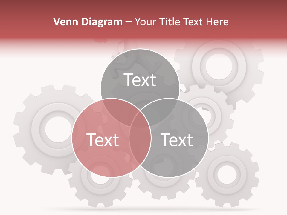 Businessman Adjustable White PowerPoint Template