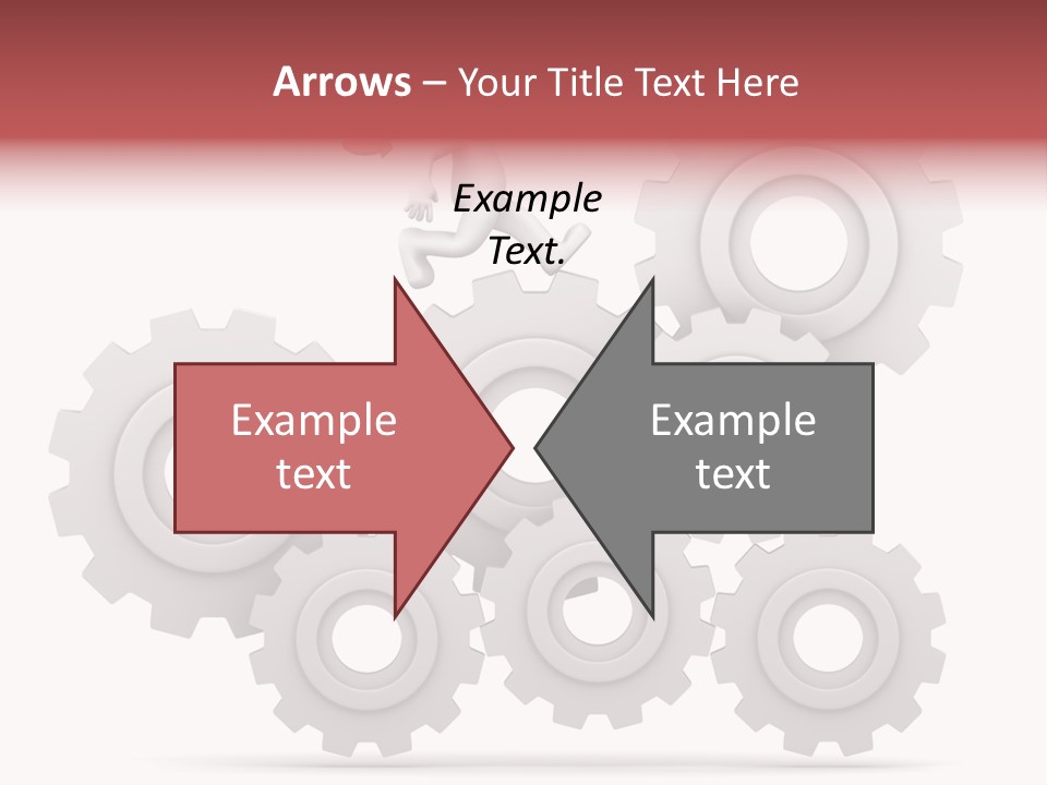 Businessman Adjustable White PowerPoint Template