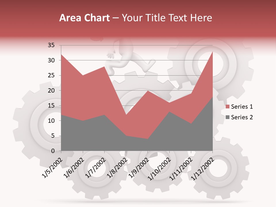 Businessman Adjustable White PowerPoint Template
