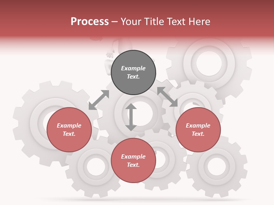 Businessman Adjustable White PowerPoint Template