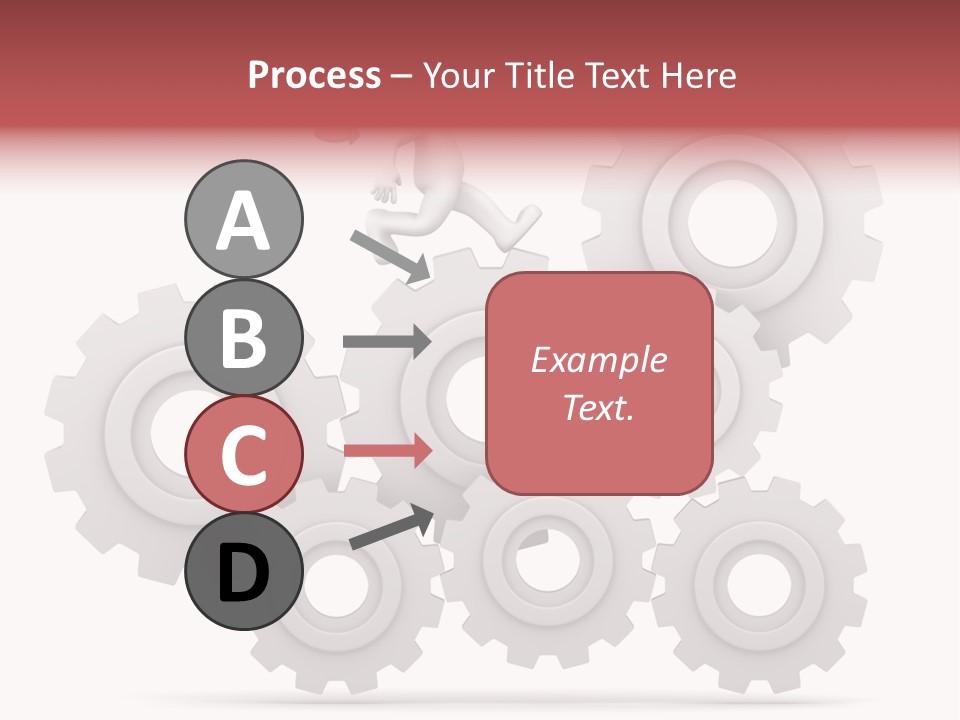 Businessman Adjustable White PowerPoint Template