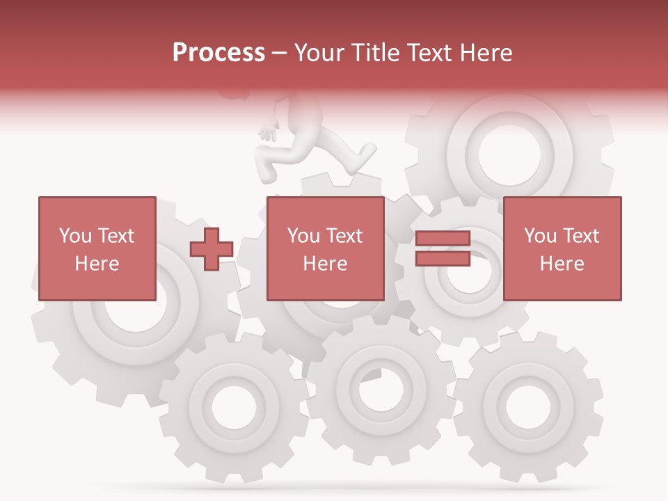 Businessman Adjustable White PowerPoint Template