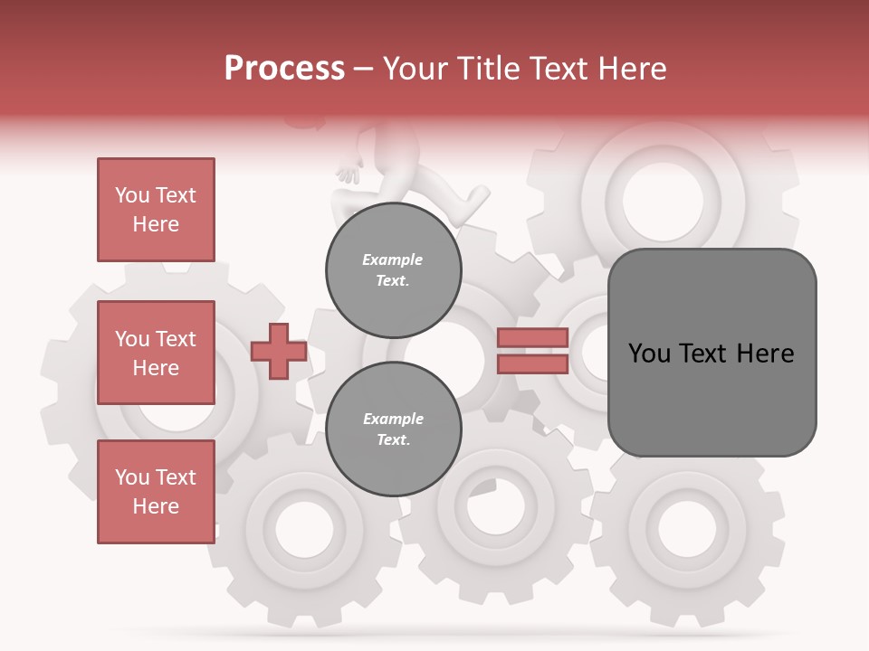 Businessman Adjustable White PowerPoint Template