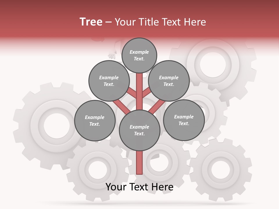 Businessman Adjustable White PowerPoint Template