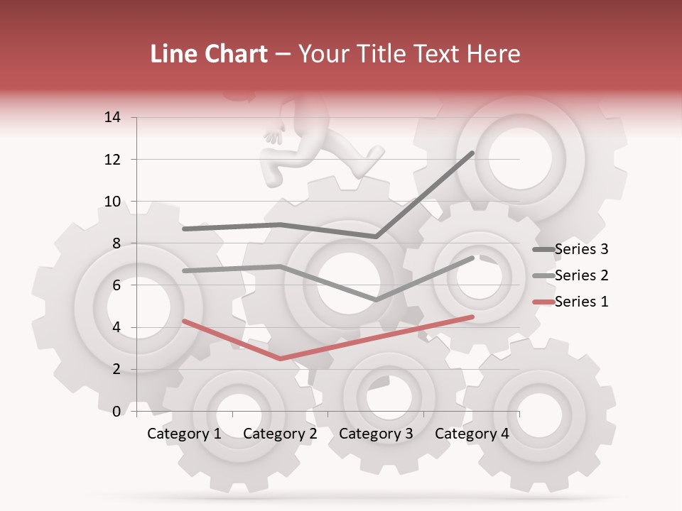 Businessman Adjustable White PowerPoint Template