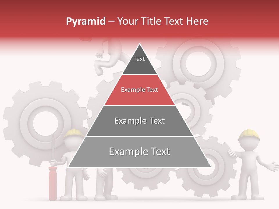 Industry Illustration Mechanism PowerPoint Template
