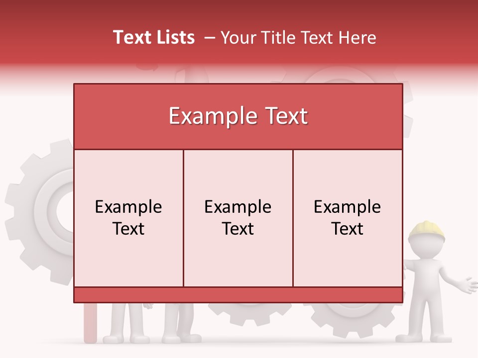 Industry Illustration Mechanism PowerPoint Template