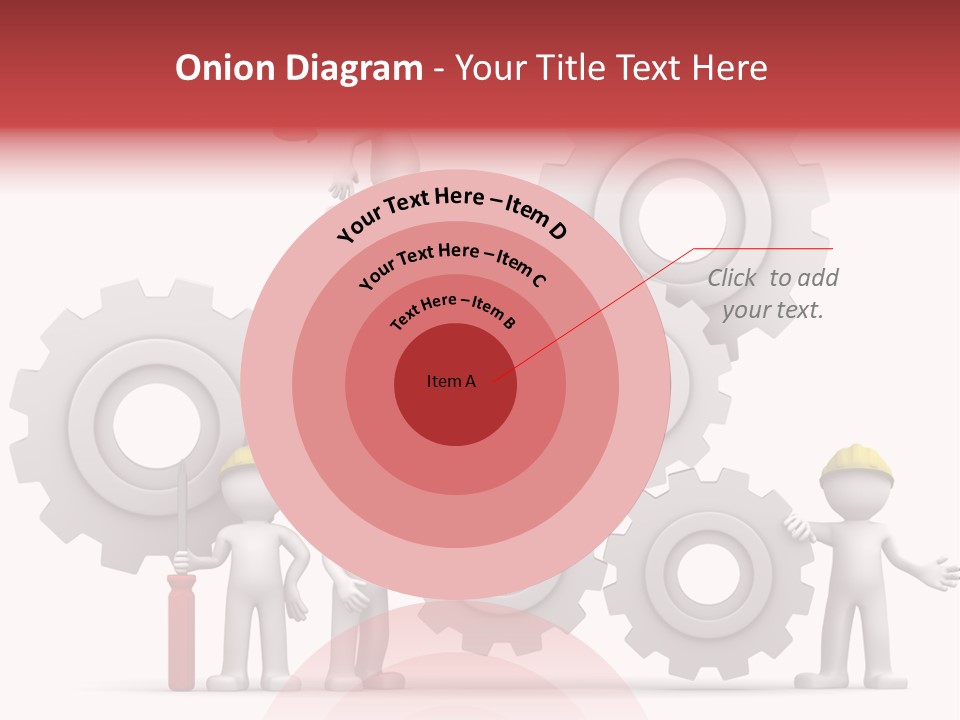 Industry Illustration Mechanism PowerPoint Template