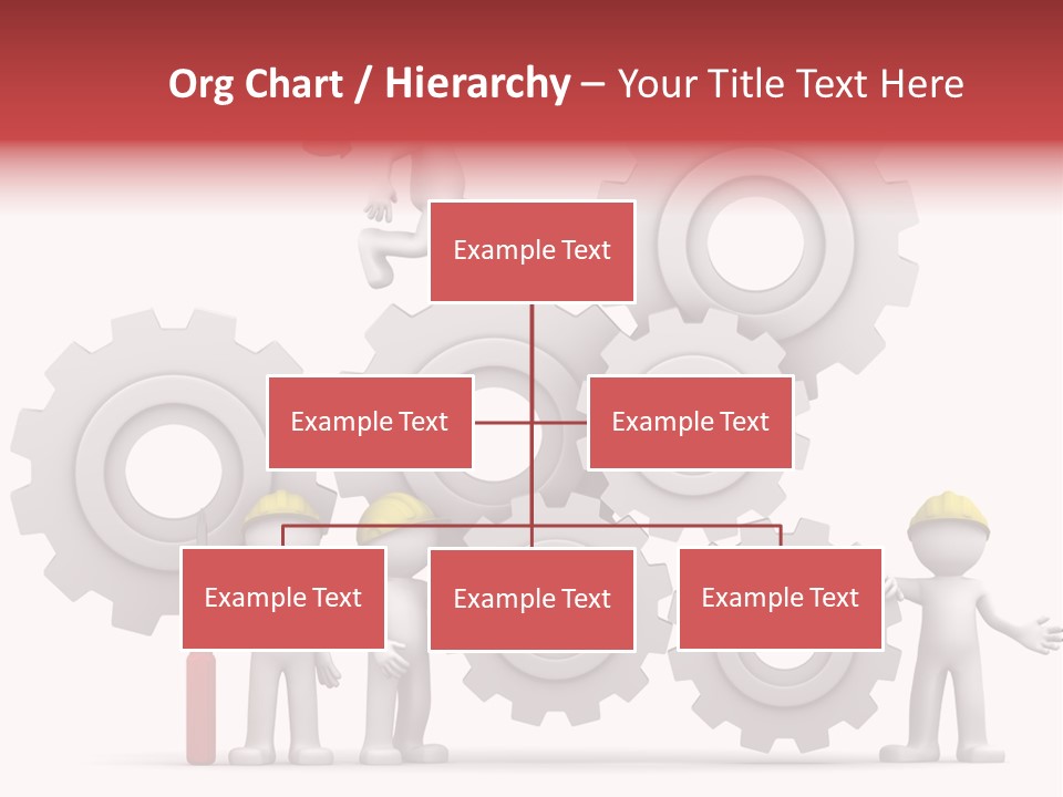 Industry Illustration Mechanism PowerPoint Template