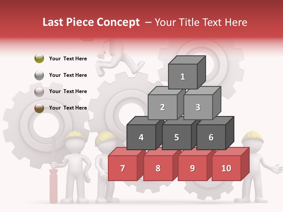 Industry Illustration Mechanism PowerPoint Template
