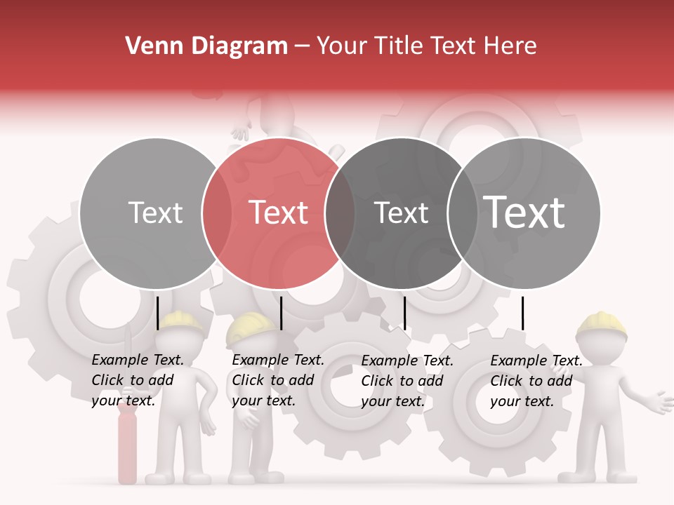 Industry Illustration Mechanism PowerPoint Template