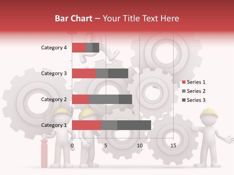 Industry Illustration Mechanism PowerPoint Template