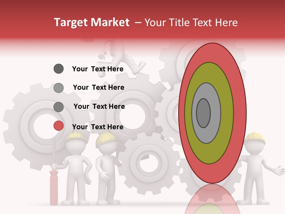Industry Illustration Mechanism PowerPoint Template